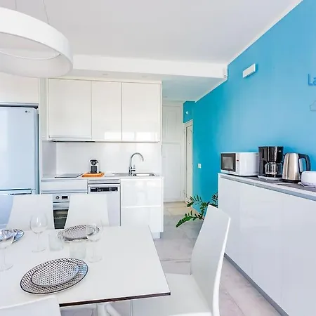 Apartment House Of The Horizon Playa Cucharas Vv Penthouse With Sea & Pool View Aircon Costa Teguise