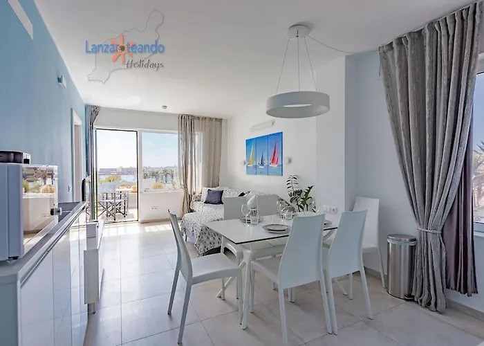 Appartement House Of The Horizon Playa Cucharas Vv Penthouse With Sea & Pool View Aircon Costa Teguise