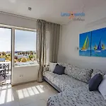 Apartmán House Of The Horizon Playa Cucharas Vv Penthouse With Sea & Pool View Aircon Costa Teguise